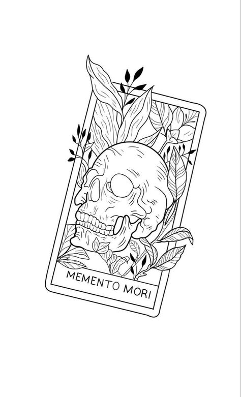 The Lovers Tarot Card Tattoo Stencil, Tarot Card Sketch, Tarot Card Tattoo Skeleton, Skeleton Tarot Card Tattoo, Memento Mori Tarot Card Tattoo, Tarot Cards Tattoo, Skull Tarot Card Tattoo, Computer Tattoo, Karma Tattoo