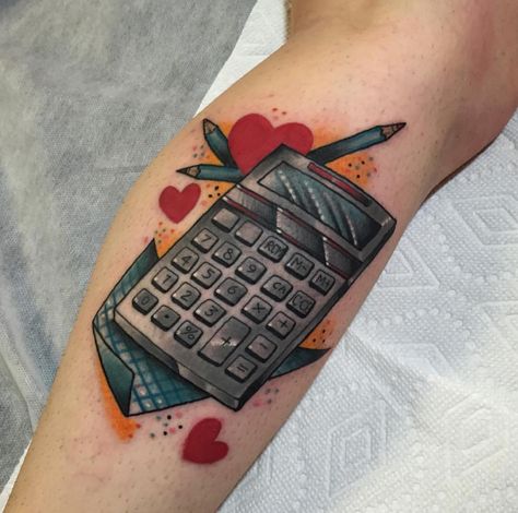 Calculator Tattoo, Color Wheel Tattoo, Ox Tattoo, Indian Girl Tattoos, Coffin Tattoo, Price Calculator, Trending Tattoo, Cost Calculator, Traditional Style Tattoo