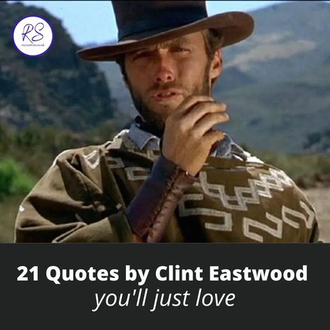 Quotes-by-Clint-Eastwood Good Looking Quotes, Clint Eastwood Quotes, Eastwood Movies, Matching Quotes, 21 Quotes, One Liner Jokes, Patriotic Quotes, Mechanic Humor, Daily Jokes