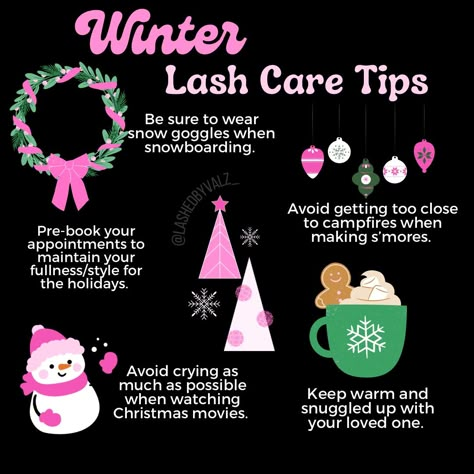 Holiday Lash Posts, Lash Business Content Ideas, Christmas Lashes Quotes, Esthetician Holiday Specials, Christmas Lash Post, Thanksgiving Lashes, Halloween Lash Post, Christmas Esthetician Post, Christmas Lash Extensions