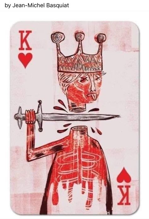 Jm Basquiat, Basquiat Art, King Of Hearts, Art Carte, Incubus, Jean Michel Basquiat, Art Brut, Art Et Illustration, Jean Michel