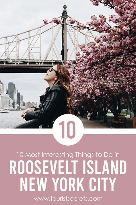 Once home to an asylum, Roosevelt Island is now one of New York City’s best-hidden gems. This narrow island sitting between Manhattan and Queens is a great side trip when visiting The Big Apple. It offers a quick break from the busyness of New York without actually leaving the city. Whether you want a day trip or enjoy a night or two in this island, the option is yours. Either way, Roosevelt Island is brimming with interesting things to do that make it worth the visit. Roosevelt Island Nyc, Narrow Island, Interesting Things To Do, Nyc Photoshoot, New York City Vacation, Roosevelt Island, East Coast Travel, Warm Springs, 26th Birthday