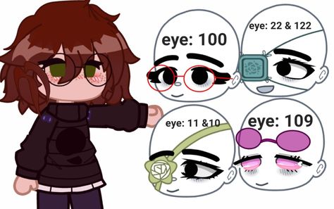 Gacha Eye Adjustments, Gacha Club Face Adjustments Ideas, Gacha Eye Ideas, Gacha Eyes Ideas, Gacha Face Ideas, Gacha Club Eyes Ideas, Gacha Club Eyes, Gacha Eyes, Gacha Hacks