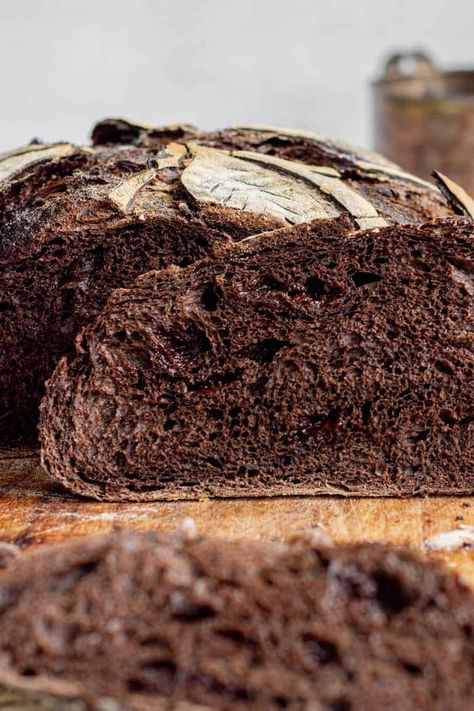 Chocolate Sourdough Bread - Home Grown Happiness Herman Cake, Sourdough Guide, Chocolate Sourdough Bread, Big Deborah, Sourdough Pizza Crust Recipe, Chocolate Sourdough, Sourdough Breads, Recipe Using Sourdough Starter, Sourdough Pizza Crust