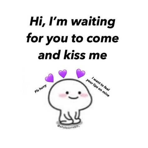 kinkyandwholesome on Instagram: “tag em💖💕 🌌 🌌 🌌 🌌 🌌 🌌 🌌 🌌 🌌 🌌 #couple #lovememe #couplememe #lovememes #wholesomegfmemes #wholesomebfmemes #wholesome #wholesomememe #cute…” Cute Kiss Sticker, I Luv U Images, Things To Send Him, Flirty Memes, Snap Stickers, Response Memes, Me And U, Memes Love, Snapchat Stickers