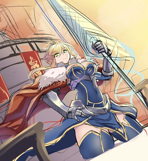 Lancer (Saber) Arthur Pendragon, New Mods, Fan Service, Fate Anime Series, Anime Warrior, Fate Zero, Comic Games, Type Moon, Stay Night