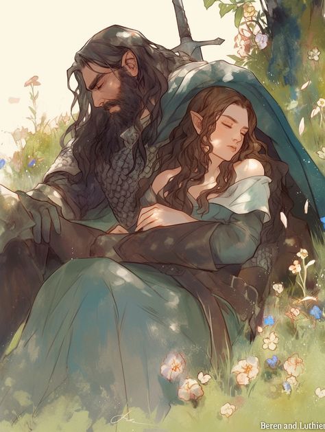 Elfcore Aesthetic, Elf Fanart, Eugene Onegin, Roman Characters, Fantasy Words, Tolkien Art, Romance Art, Whatsapp Wallpaper, Cute Couple Drawings