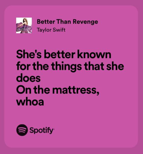 Music Lyrics Spotify, Better Than Revenge, Pink Lyrics, Taylor Swift Book, Lyrics Spotify, Scrapbook Pictures, Taylor Swift Speak Now, Speak Now, Favorite Lyrics