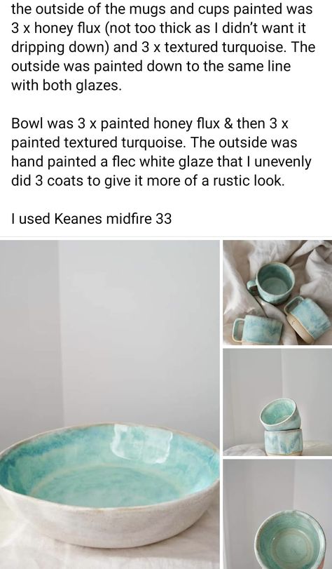 Textured Turquoise Glaze Combinations, Garden Stacks, Textured Turquoise, Clay Inspo, Glaze Combinations, Glaze Combos, Turquoise Glaze, Pottery Glaze, Ceramic Glaze Recipes