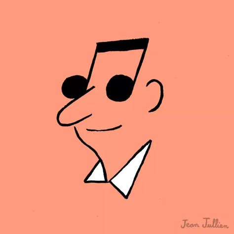 Jean Jullien | Maison Kitsuné Jean Julien, Illustration Design Graphique, Jean Jullien, Graffiti Doodles, Music Label, Royal College Of Art, Editorial Illustration, College Art, Music Poster