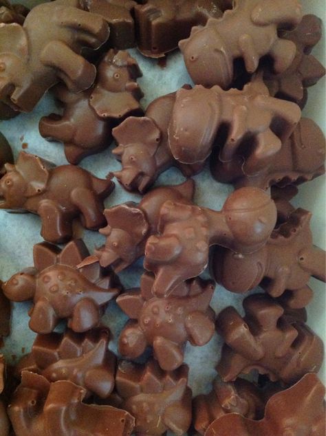 Chocolate Dinosaur, Dinosaur Eggs, Dinosaurs Figures, Artisan Chocolate, Dinosaur Gifts, Handmade Chocolates, Belgian Chocolate, Candy Making, Fun Treats