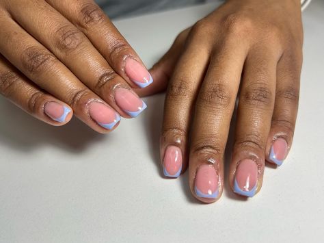 Rubber French on natural nails 😍 #fyp #foryou #viral #frenchnails French On Natural Nails, Rubber Base Nails, Base Nails, Nails Inspo, French Nails, Natural Nails, Short Nails, Nail Inspo, Hairstyles