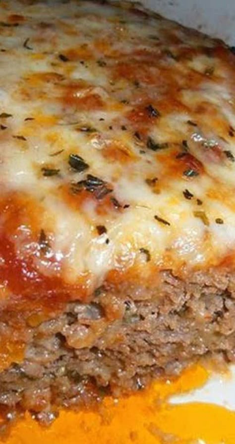 Italian Meatloaf Recipes, Italian Meatloaf, The Leftovers, Meatloaf Recipe, Beef Dinner, Idee Pasto Sano, Meatloaf Recipes, Beef Dishes, Ground Beef Recipes