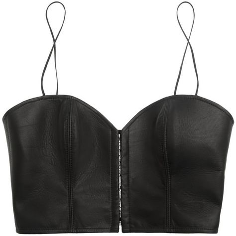 Kiki de Montparnasse Leather and lace bustier found on Polyvore Black Bustier Top, Crop Tops Black, Lace Bralette Top, Lace Bustier Top, Black Lace Shirt, Leather Crop Top, Leather Bustier, Black Leather Top, Kiki De Montparnasse