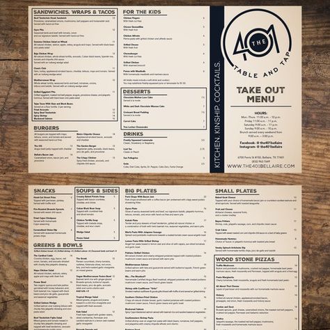 The '401 Takeout Menu Design Menu contest design#menu#winning#picked Takeout Menu Design, Inspirational Graphics, Design System, Small Plates, Menu Design, Contest Design, Take Out, Restaurant Design, Apartment Living