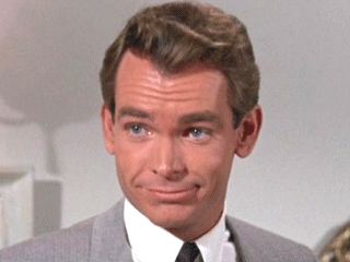 Day 16) A Disney Movie that Makes You Laugh: That Darn Cat (1965) Patti then goes to the FBI, meeting with the very handsome, Agent Zeke Kelso (Dean Jones) Dean Jones, Hayley Mills, I See Stars, Old Hollywood Movie, Flannel Suit, Movie Actors, Young Celebrities, Classic Cartoon Characters, Famous Actors