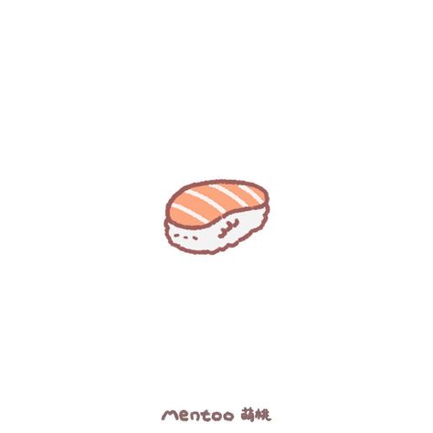 Sushi Drawing, Small Doodle, Hello Kitty Videos, 귀여운 음식 그림, Cute Easy Doodles, Cute Food Drawings, Easy Doodles, Little Drawings, Little Doodles