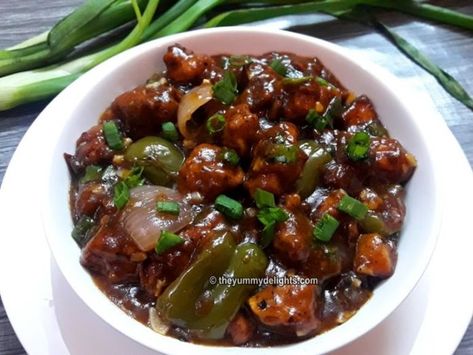 chili chicken recipe Chilli Chicken Gravy Recipe, Chili Chicken Recipe, Chilly Chicken, Chicken With Gravy, Easy Chicken Chili, Chinese Chili, Deep Fried Chicken, Chicken Gravy Recipe, Manchurian Recipe