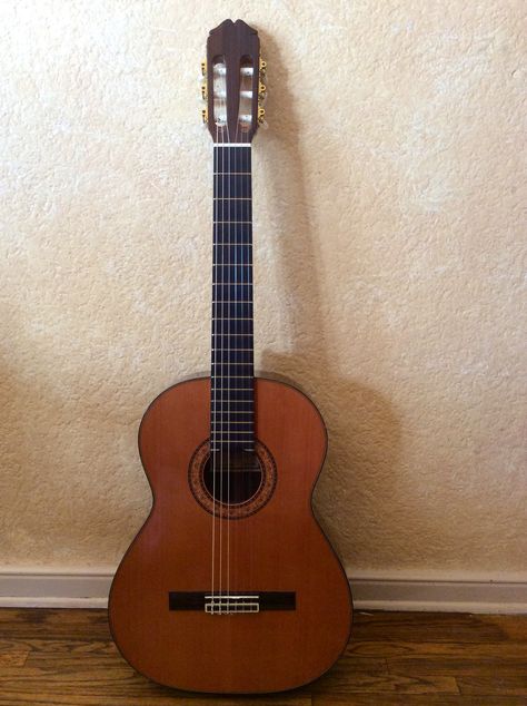 My personal 1997 Manuel Raimundo classical guitar that I'm selling. $950.00 Classic Guitar, Guitar Case, Acoustic Guitars, Classical Guitar, Small Storage, Playing Guitar, Golden Brown, Acoustic Guitar, Music Instruments