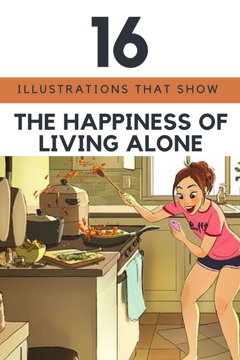 Living Alone Tips, Stay Alone, Small Joys, Happy Alone, Relationship Psychology, Neuer Job, Joy Of Living, Independent Living, Living Alone