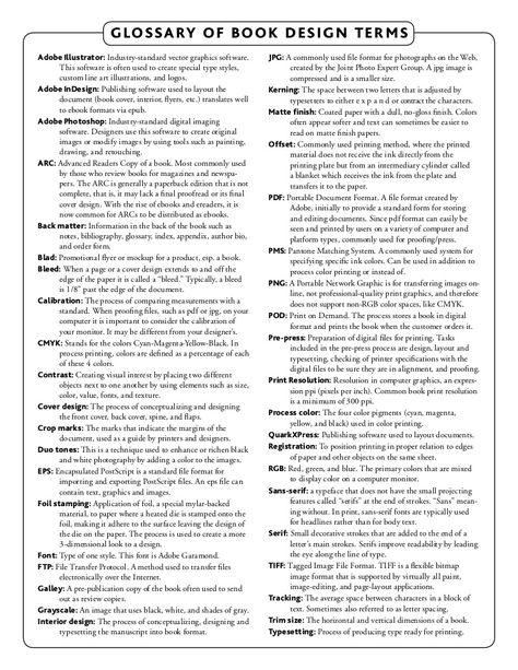 Glossary of book design terms, Shannon Bodie, IBPA, IBPA-2015, PubU2015 Glossary Design Layout, Glossary Ideas, Glossary Design, Norwegian Sayings, Art Teacher Resources, Hot Wheels Birthday, Employee Handbook, Photo Grouping, Visual Aesthetics