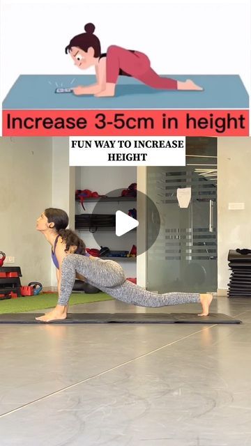 Anjali Yadav ✨ on Instagram: "Exercise to Increase Height💯 #anjalifitness  . . . . . . #yoga #heightincrease #streching #fyp #explore #reels #fitnessmotivation" Hight Increase Exercise, Exercise For Height Increase, Exercise For Height, Height Increase Exercise, Exercises To Increase Height, Summer Glowup, Burn Belly Fat Workout, Height Increase, Fat Workout