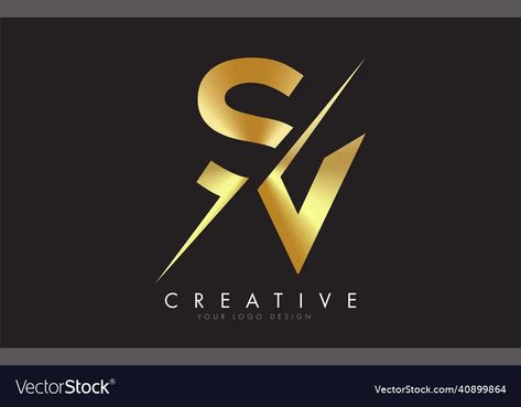 Sv Design Logo, S V Letter Design, Sv Logo Design, S V Logo, Sv Logo, Logo Flor, Aa Logo, Logo Nail, Good Leadership Skills