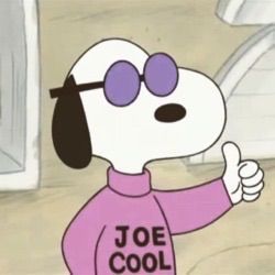 Answer a couple of questions and I'll give you a profile picture. I don't own most of the pfps, btw. Joe Cool, Cartoon Dog, We Heart It, Snoopy, Pink