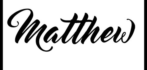 Matthew Name, Easy Doodles, Doodles Drawings, Easy Doodles Drawings, Name Tattoo, Name Design, Simple Doodles, Tattoo Fonts, Doodle Drawings