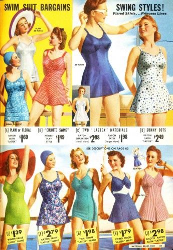 1940s Swimwear, 1950s Room, 1950s Swimwear, Diy Swimwear, 40s Art, 1940s Women, Bathing Suit Patterns, 1940s Outfits, The Suits