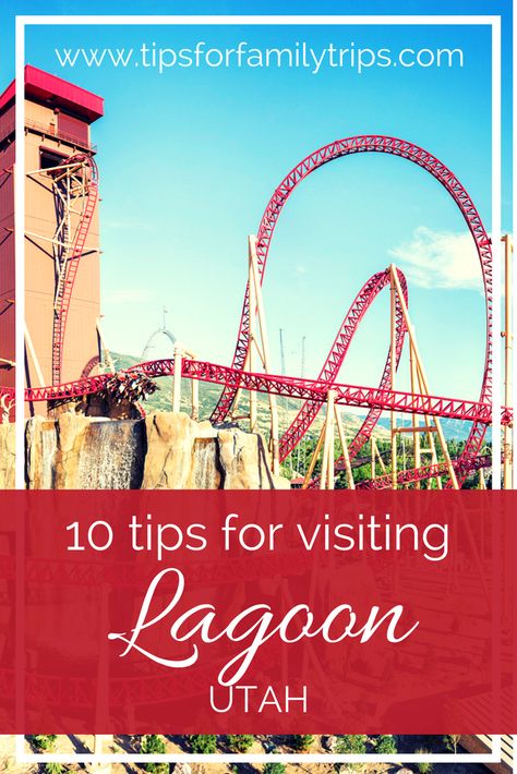 10 tips for making the most of your day at Lagoon Amusement Park in Farmington, Utah | tipsforfamilytrips.com | summer vacation | Salt Lake City | Davis County | amusement parks | best roller coasters | family travel Lagoon Theme Park Utah, Lagoon Park Utah, Lagoon Amusement Park Utah, Utah Summer Bucket List, Lagoon Theme Park, Lagoon Utah, Lagoon Amusement Park, Parkcity Utah, Lagoon Park