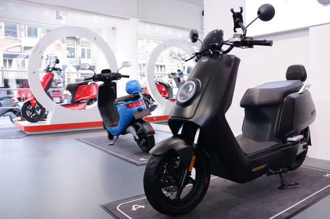 NIU Opens the First Flagship Store in Amsterdam – NIU Scooter Shop, E Scooter, Flagship Store, Fast Growing, The Doors, Scooters, Amsterdam, Doors