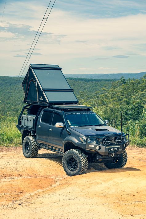 N70 Hilux Modified, Hilux Modified, Toyota Surf, Holden Colorado, Hoop Light, Off Roaders, Engine Control Unit, Roof Top Tent, Car Posters