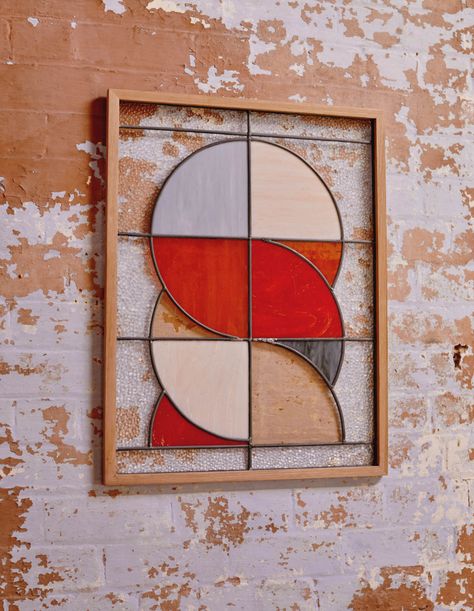 Stained Glass Art Painting, Stained Glass Effect, Stained Glass Artwork, Stained Glass Mid Century Modern, Retro Stained Glass Patterns, Modern Stained Glass Windows, Stain Glass Mirror, Beginner Stained Glass Patterns, Stained Glass Graphic Design