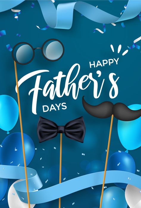 Happy Mens Day, Fathers Day Hampers, Father's Day Illustration, Happy Father Day, Fathers Day Art, Happy Father Day Quotes, Fathers Day Poster, 2nd Birthday Boys, Greeting Poster