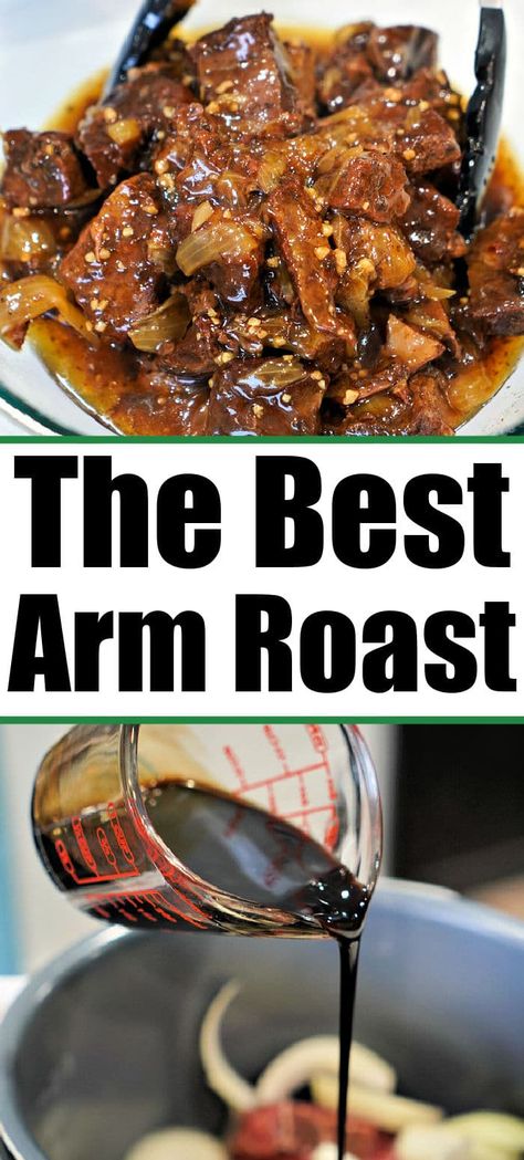 Arm Roast Recipes, Beef Arm Roast, Arm Roast, Crockpot Roast Recipes, Braised Chicken Breast, Filling Lunch, Crockpot Roast, Roast Beef Recipes, Potted Beef