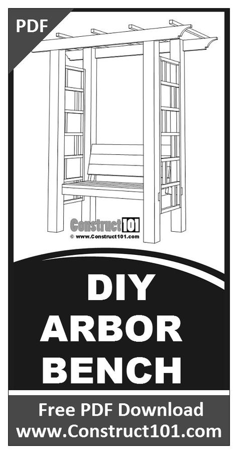 Free Building Plans Diy Furniture Projects, Free Downloadable Woodworking Plans, Free Woodworking Plans Pdf, Garden Arbor Bench, Pizza Farm, Simple Wood Projects, Woodworking Plans Workbench, Diy Arbour, Free Furniture Plans