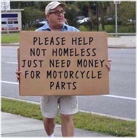 #homeless #problem #HomelessProblem #stockbikessuck #harleydavidson #rideordie #lifebehindbars #dkcustom #motorcycles #motorcycle # Motorcycle Memes, Motorcycle Humor, Biker Quotes, Biker Love, Biker Gang, Motorcycle Harley, The Skull, Ride Or Die, Custom Motorcycle