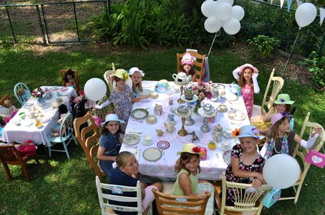 tea party - with dolls invited American Girl Tea Party, American Girl Doll Party, Doll Tea Party, American Girl Birthday Party, Tea Party Birthday Party, Doll Birthday Party, American Girl Party, American Girl Birthday, American Girl Parties