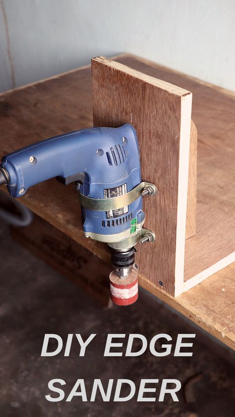 The sander machine is a power tool used to make smooth surfaces by using sanding disc. Woodworking sander machines are usually electrically powered, and those used in auto-body repair work by use of compressed air. Drum Sander, Auto Body Repair, Compressed Air, Electric Drill, Power Tool, Auto Body, Power Drill, Diy Woodworking, Sanding