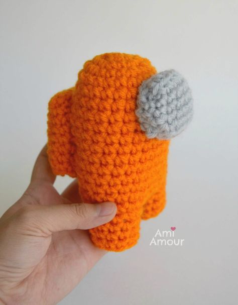 Among Us Amigurumi Pattern - FREE - Ami Amour Amigurumi Among Us Free Pattern, Among Us Free Crochet Pattern, Free Among Us Crochet Pattern, Crochet Among Us Free Pattern, Among Us Crochet Pattern Free, Among Us Crochet Pattern, Pokeball Crochet Pattern, Crochet Among Us, Imposter Among Us