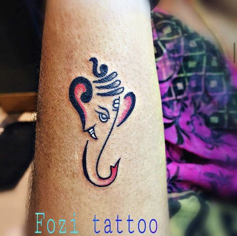 Ganpati Tattoo Designs, Ganesh Tattoo Design, Ganpati Tattoo, Trishul Tattoo Designs, Ganesh Tattoo, Blue Butterfly Tattoo, Om Tattoo Design, Ganesha Tattoo, Shiva Tattoo Design