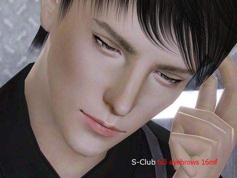 The Sims Resource - S-Club_ts3-eyebrow-mf_16 Club Makeup, Sims 3 Cc Finds, Club Hairstyles, The Sims 3, Hair Creations, Sims 1, Maxis Match, The Sims Resource, Sims Resource