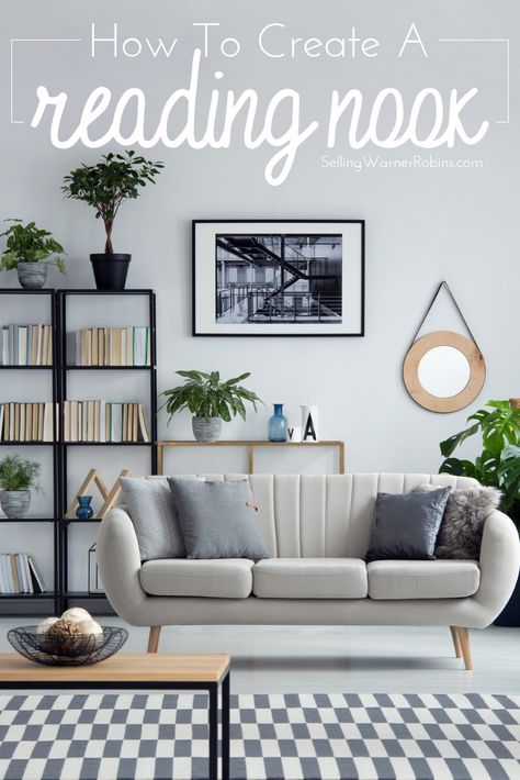 Do you enjoy reading? Then you may be interested in utilizing books in your decor. Check out my tips on how to include books as a design element and how to create a functional and stylish reading nook. #livingroom #livingroomideas #livingroomdecor #livingroomdecorations #livingroomdesigns #livingroomhomedecor #realestate #readingnook Grey Furniture Living Room, Bobby Berk, Clutter Free Home, Interior Design Business, Modern Furniture Living Room, Living Room Grey, Interior Design Tips, Interior Design Trends, Home Staging