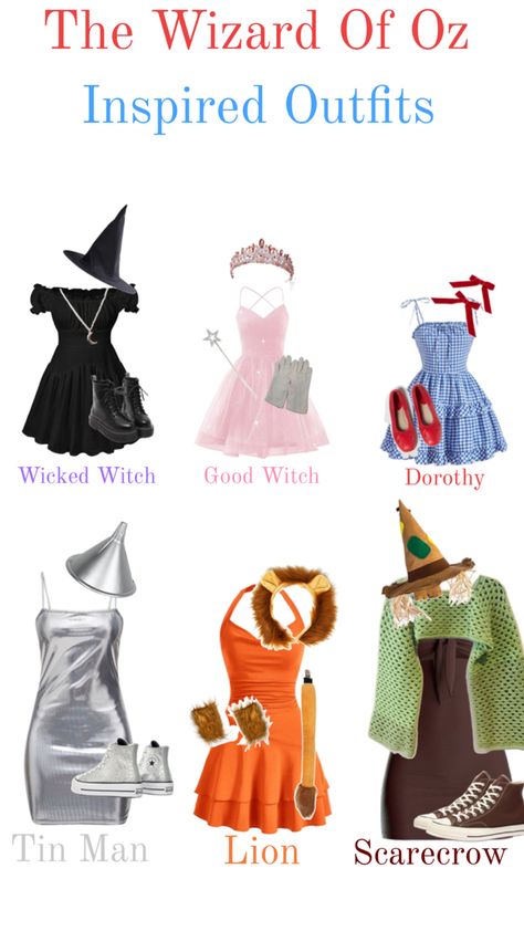 Best Friend Activities, Pretty Halloween Costumes, Friend Activities, The Wizard Of Oz, Halloween Inspo, The Wizard, Inspired Outfits, Wizard Of Oz, Wizard