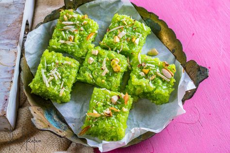 Coconut Burfi Recipe, Mithai Recipe, Coconut Burfi, Kunal Kapoor, Desi Desserts, Barfi Recipe, Rakhi Special, Burfi Recipe, Bottle Gourd