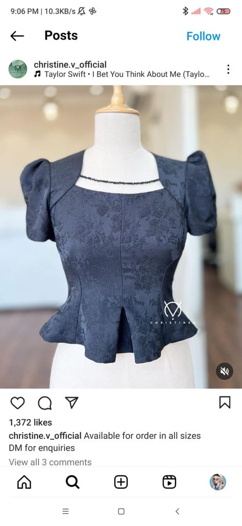 Sunday Dress Top, Sunday Dress Outfit Church, Sunday Dress Mizo, Casual Top Designs, Sunday Blouse, Sunday Dress Design, Sunday Dress Outfit, Formal Tops For Women, Sunday Top