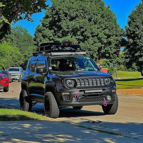 Lifted Jeep Renegade, Jeep Renegade Mods, Jeep Renegade Accessories, Jeep Renegade Custom, Jeep Renegade Trailhawk, Jeep Mods, 4x4 Van, Lifted Jeep, Custom Jeep