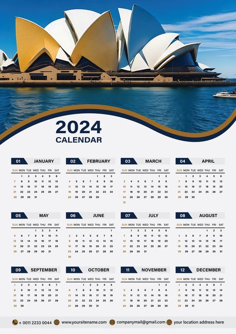 Calendar Design Template 2024, 2024 Calendar Template, Calendar Template 2024, Calender Designs Unique, 2024 Wall Calendar, Calendar Design 2024, 2024 Calendar Design, Indian Animation, Graphic Design Calendar