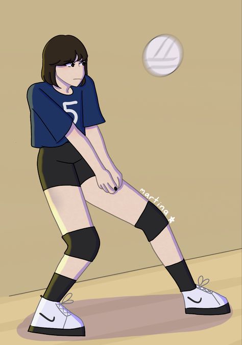 Volleyball Player Drawing, Volleyball Player, Cartoon Sketches, Girls Cartoon, Volleyball Players, 90s Anime, Girl Sketch, Girls Cartoon Art, Girl Drawing